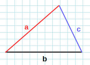 Треугольник с тремя сторонами