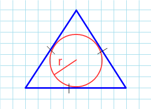 Площадь равностороннего треугольника