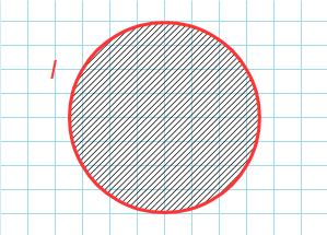 Площадь круга через длину окружности